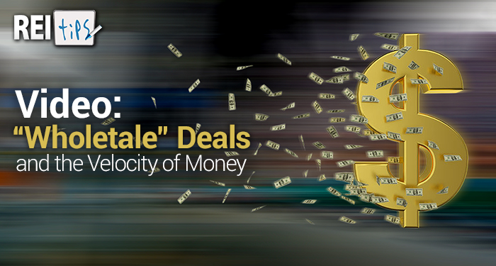 VIDEO: “Wholetale” Deals and the Velocity of Money